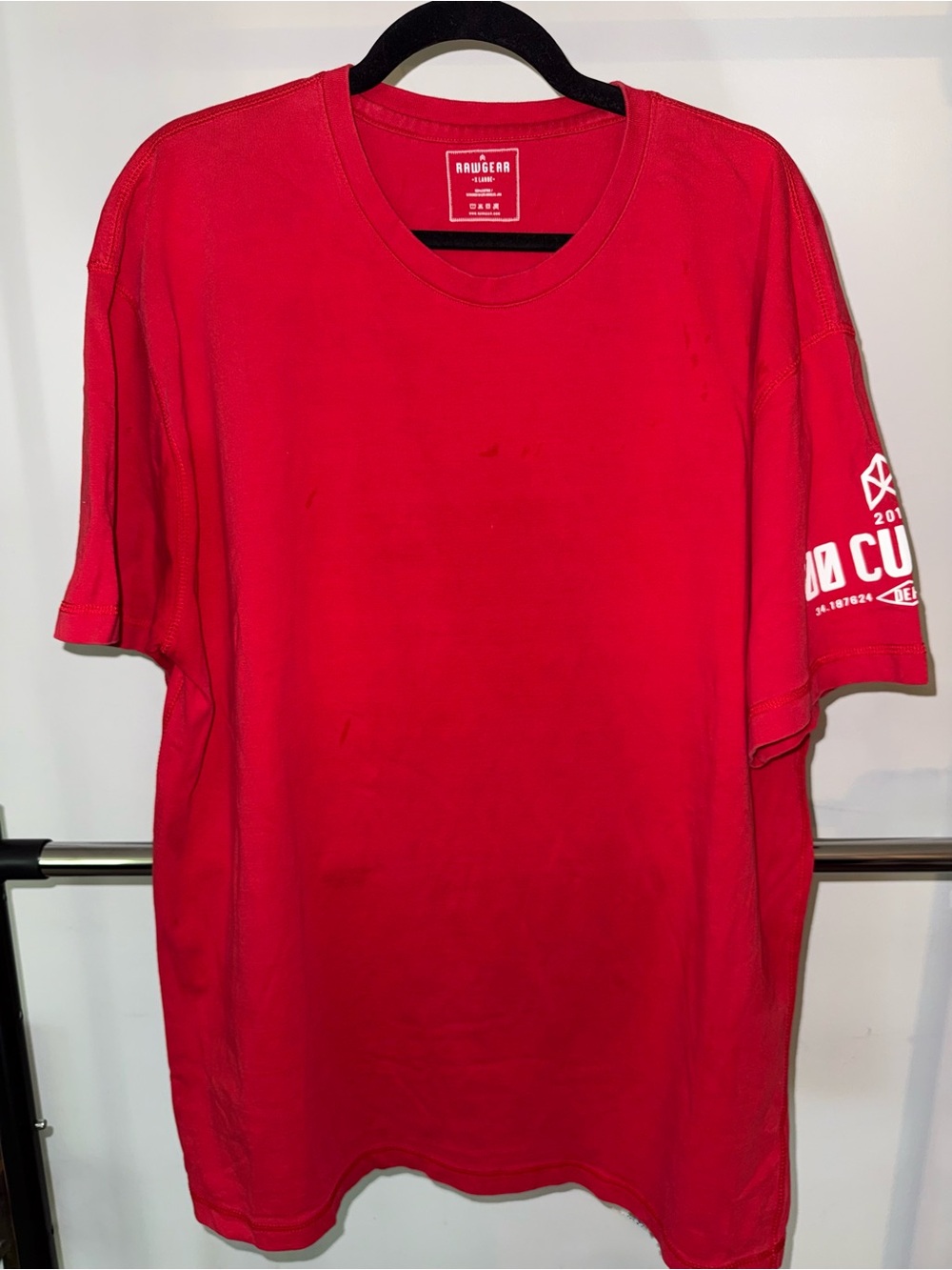 Rawgear Red Tshirt